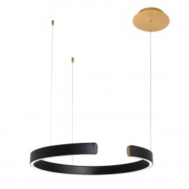 Подвесной светодиодный светильник Loft IT Ring 10025/600 Black - Подвесной светодиодный светильник Loft IT Ring 10025/600 Black