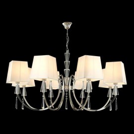 Подвесная люстра Crystal Lux Marsela SP-PL8 Nickel - marsela_sp_pl8_nickel_1