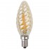 Лампа светодиодная филаментная ЭРА E14 7W 2700K золотая F-LED BTW-7W-827-E14 gold Б0027966 - Лампа светодиодная филаментная ЭРА E14 7W 2700K золотая F-LED BTW-7W-827-E14 gold Б0027966