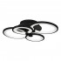 Потолочная светодиодная люстра iLedex Ring A001/4 BK - a001_4_bk_1