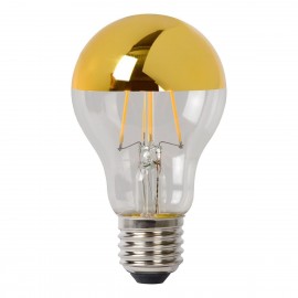 Лампа светодиодная диммируемая Lucide E27 5W 2700K золотая 49020/05/10 - Лампа светодиодная диммируемая Lucide E27 5W 2700K золотая 49020/05/10