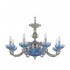 Подвесная люстра Bohemia Ivele 72209P/8/210 Ni P Aquamarine/M-1F - Подвесная люстра Bohemia Ivele 72209P/8/210 Ni P Aquamarine/M-1F