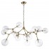 Подвесная люстра Crystal Lux Maximo SP15 Bronze - Подвесная люстра Crystal Lux Maximo SP15 Bronze