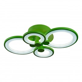Потолочная светодиодная люстра iLedex Ring A001/4 Green - Потолочная светодиодная люстра iLedex Ring A001/4 Green