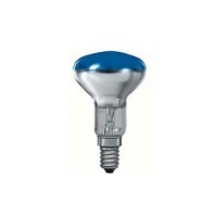 Лампа накаливания Paulmann R50 Е14 25W синяя 20124