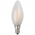 Лампа светодиодная филаментная ЭРА E14 7W 2700K матовая F-LED B35-7W-827-E14 frost Б0027952 - Лампа светодиодная филаментная ЭРА E14 7W 2700K матовая F-LED B35-7W-827-E14 frost Б0027952