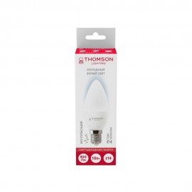 Лампа светодиодная Thomson E14 10W 6500K свеча матовая TH-B2309 - t__b2309_1
