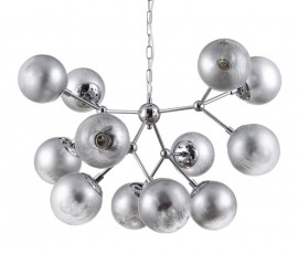 Подвесная люстра Crystal Lux Medea SP12 Chrome - medea_sp12_chrome_1