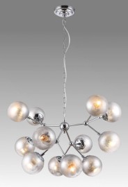 Подвесная люстра Crystal Lux Medea SP12 Chrome - medea_sp12_chrome_2