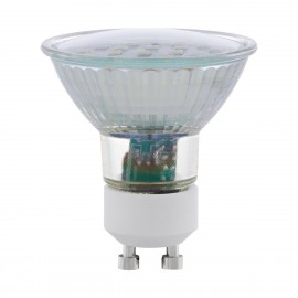 Лампа светодиодная Eglo GU10 5W 3000K прозрачная 11535 - Лампа светодиодная Eglo GU10 5W 3000K прозрачная 11535