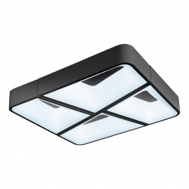 Потолочный светодиодный светильник iLedex Luminous S1894/52 BK - s1894_52_bk_2