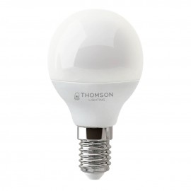 Лампа светодиодная Thomson E14 10W 6500K шар матовая TH-B2317 - Лампа светодиодная Thomson E14 10W 6500K шар матовая TH-B2317