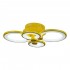 Потолочная светодиодная люстра iLedex Ring A001/4 Yellow - a001_4_yello__1
