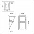 Настенный светильник Odeon Light Tiara 2025/1W - 2025_1__2