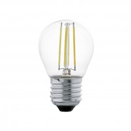 Лампа светодиодная филаментная Eglo E27 4W 2700К прозрачная 11498 - Лампа светодиодная филаментная Eglo E27 4W 2700К прозрачная 11498