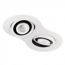 Встраиваемый светодиодный светильник Ambrella light Techno Led S505/2 W - Встраиваемый светодиодный светильник Ambrella light Techno Led S505/2 W