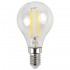 Лампа светодиодная филаментная ЭРА E14 7W 2700K прозрачная F-LED P45-7W-827-E14 Б0027946 - Лампа светодиодная филаментная ЭРА E14 7W 2700K прозрачная F-LED P45-7W-827-E14 Б0027946