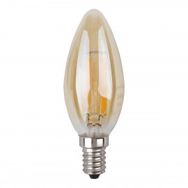 Лампа светодиодная филаментная ЭРА E14 7W 4000K золотая F-LED B35-7W-840-E14 gold Б0047033 - Лампа светодиодная филаментная ЭРА E14 7W 4000K золотая F-LED B35-7W-840-E14 gold Б0047033