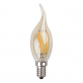 Лампа светодиодная филаментная ЭРА E14 7W 4000K золотая F-LED BXS-7W-840-E14 gold Б0047008 - Лампа светодиодная филаментная ЭРА E14 7W 4000K золотая F-LED BXS-7W-840-E14 gold Б0047008