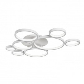Потолочная светодиодная люстра iLedex Ring Star 9004-8L-X WH - Потолочная светодиодная люстра iLedex Ring Star 9004-8L-X WH