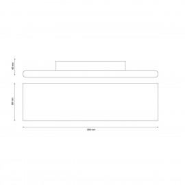 Настенный светильник Lucia Tucci Aero W206 Nero LED - aero__206_nero_led_1
