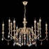 Подвесная люстра Crystal Lux MERCEDES SP6+6 GOLD/COLOR - mercedes_sp6_6_gold_color_1