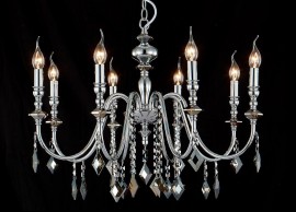 Подвесная люстра Crystal Lux MERCEDES SP8 CHROME/SMOKE - mercedes_sp8_c_rome_smoke_1