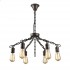 Люстра подвесная Kristen TL1181H-06BK Toplight - Подвесная люстра Toplight Kristen TL1181H-06BK