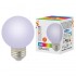 Лампа светодиодная Volpe E27 3W матовая LED-G60-3W/RGB/E27/FR/С UL-00006960 - Лампа светодиодная Volpe E27 3W матовая LED-G60-3W/RGB/E27/FR/С UL-00006960