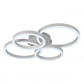 Потолочная светодиодная люстра iLedex Ring-New 6815-300/400-X-T WH - 6815_300_400___t____1