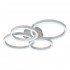 Потолочная светодиодная люстра iLedex Ring-New 6815-300/400-X-T WH - 6815_300_400___t____1